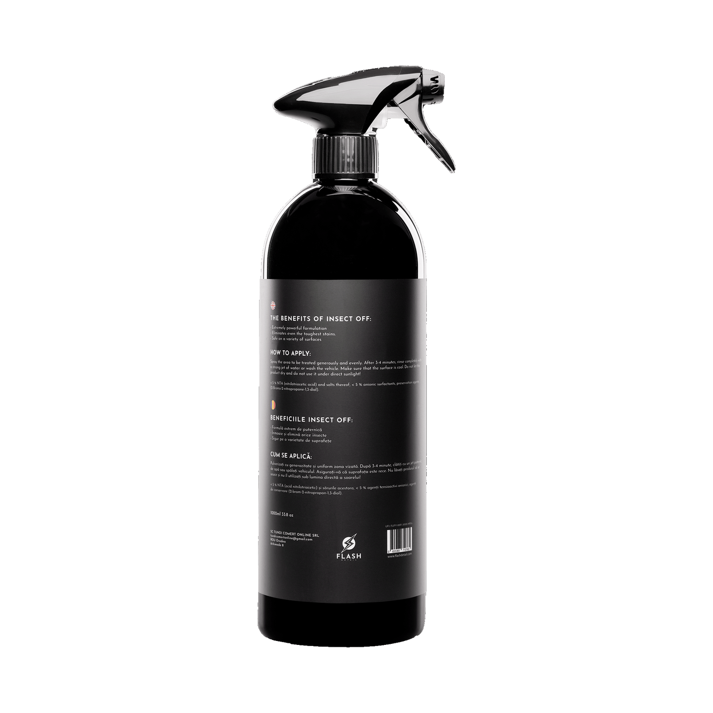 INSECT OFF SPRAY 1000ml - SOLUTIE INSECTE AUTO