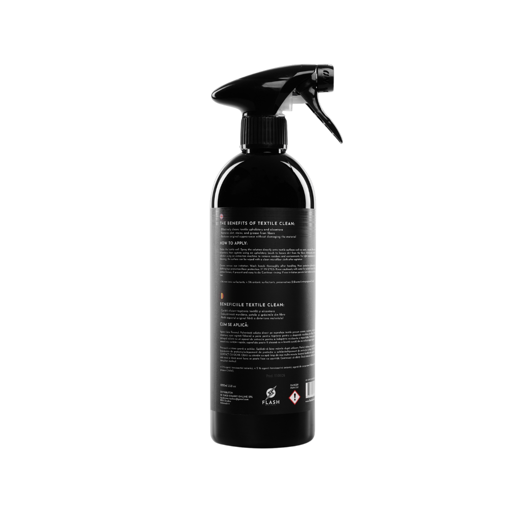 TEXTILE CLEAN 1000ML - SOLUTIE CURATARE TEXTIL & ALCANTARA