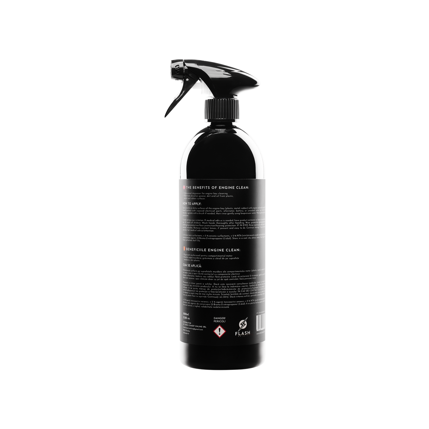 ENGINE CLEAN 1000ML - SOLUTIE CURATARE COMPARTIMENT MOTOR