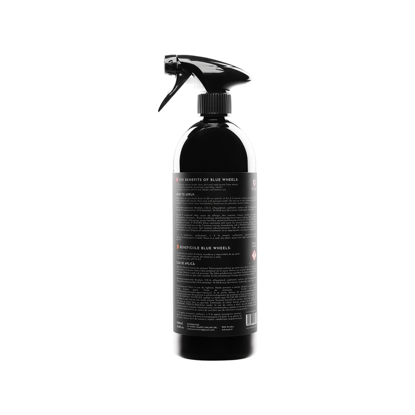 BLUE WHEELS 1000ML - SOLUTIE CURATARE JANTE