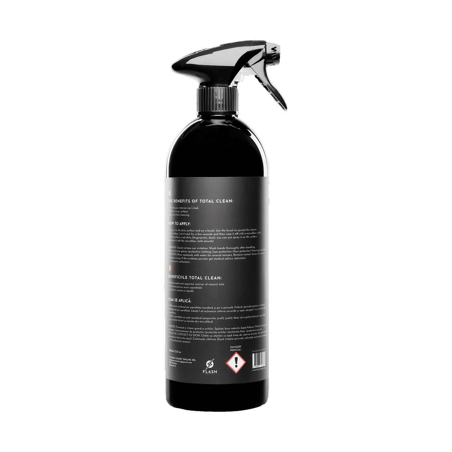 TOTAL CLEAN 1000ml - SPRAY CURATARE INTERIOR