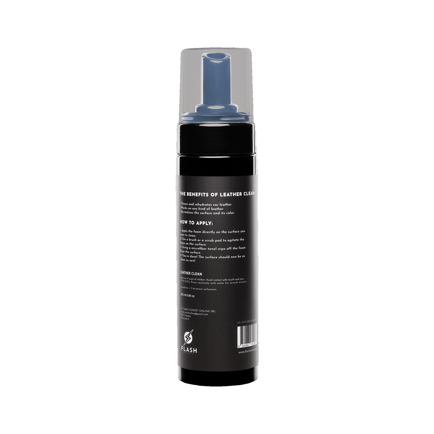 LEATHER CLEAN 200ml - SPUMA CURATARE PIELE