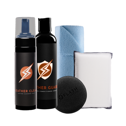 FULL LEATHER PACK - KIT INTRETINERE PIELE AUTO