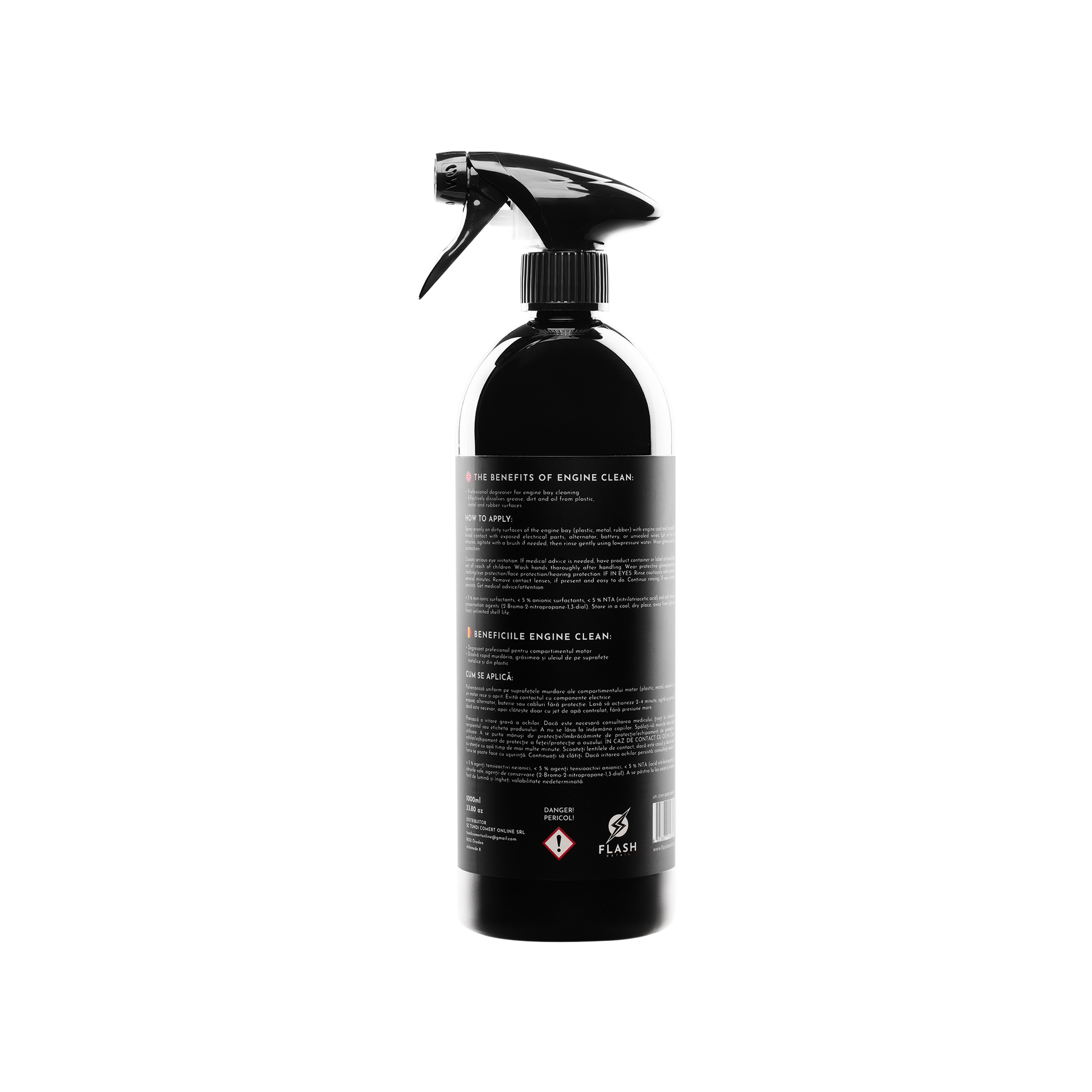 ENGINE CLEAN 1000ML - SOLUTIE CURATARE COMPARTIMENT MOTOR