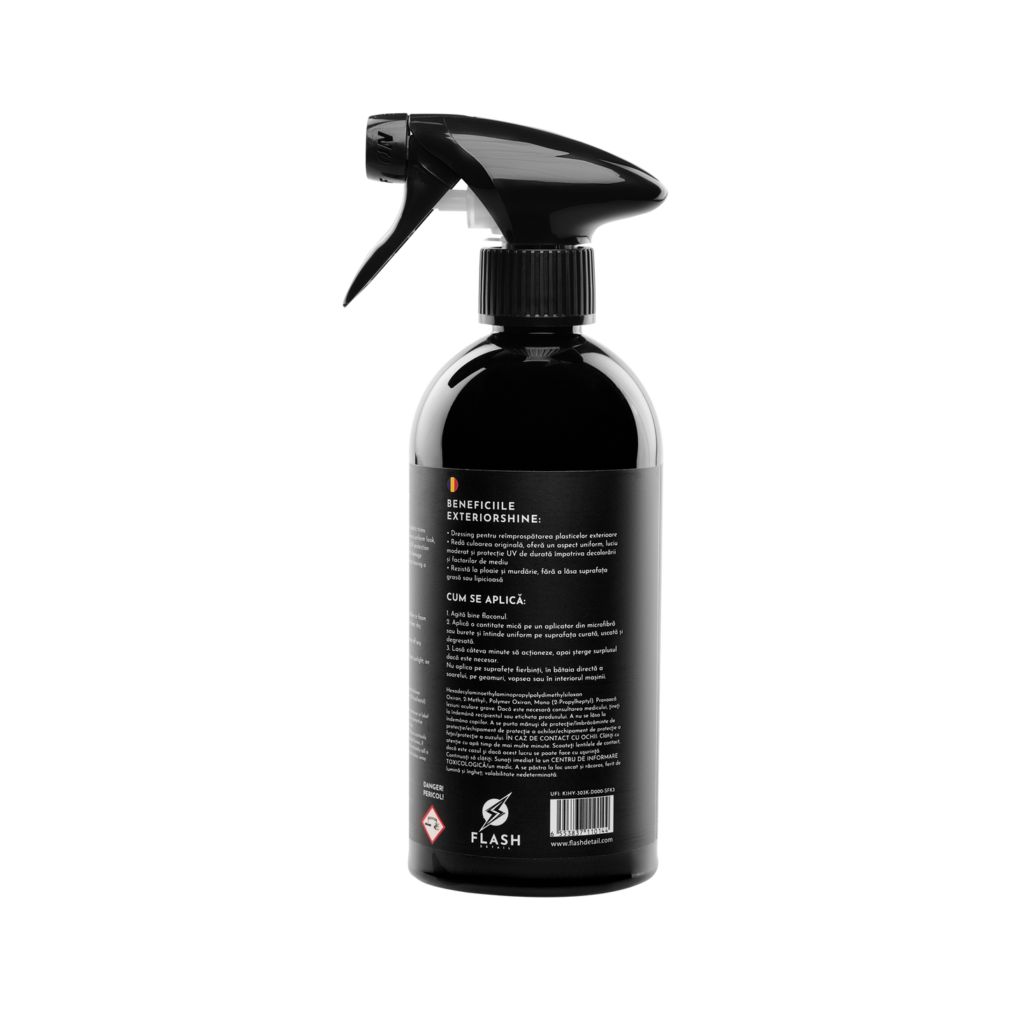 EXTERIORSHINE 500ml - DRESSING PLASTICE EXTERIOARE